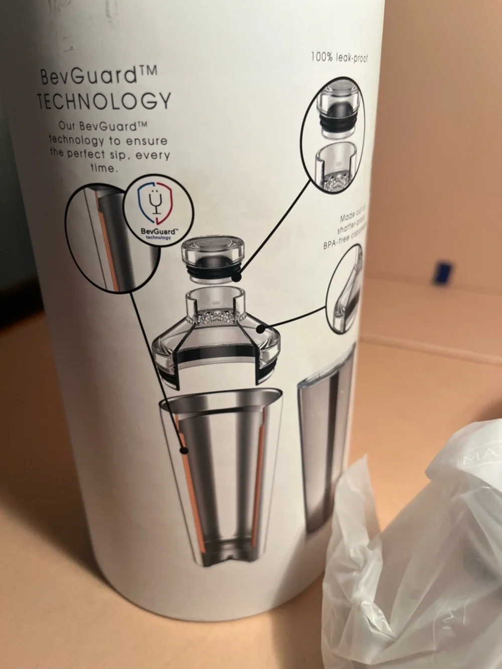 BrüMate Stainless Steel Shaker - Stainless NEW / Never Used - Picture 2 of 6
